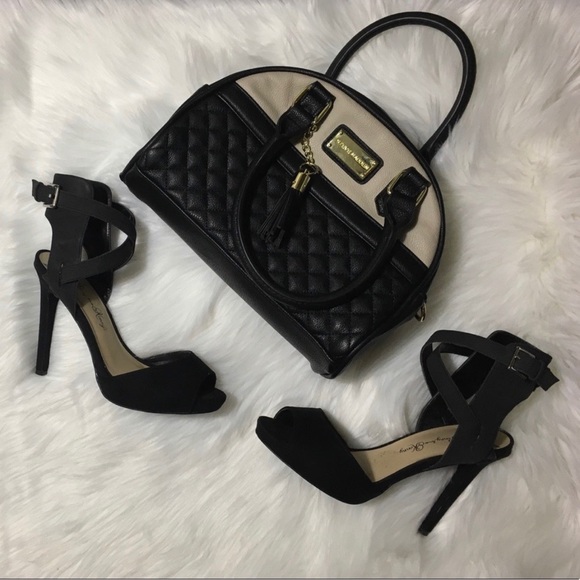 Shoes - Peep Toe Ankle Strap Heels